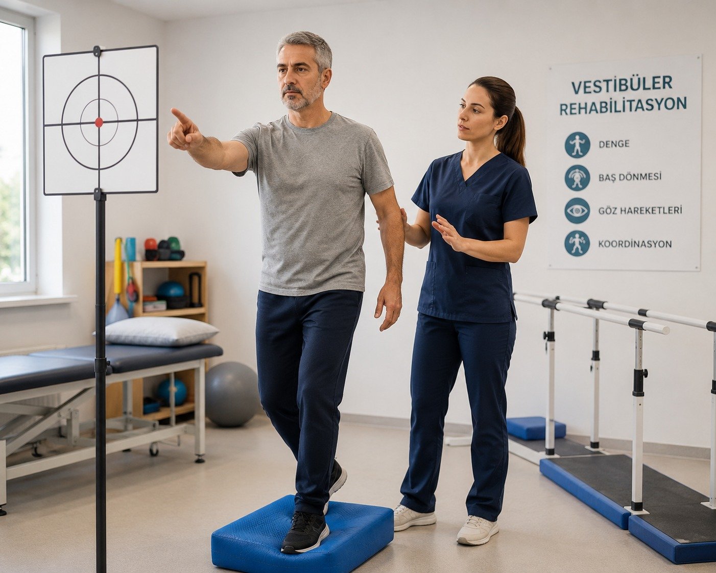 vestibuler rehabilatasyon Vestibüler Rehabilitasyon Nedir?
